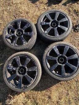 Zimný set alu + pneu OZ R18 dvojrozteč 5x100, 5x112 ET 35