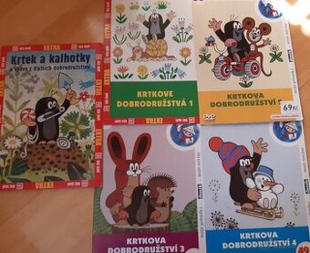 DVD Krtkove dobrodružstvá