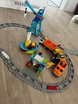 Lego Duplo Nakladny vlak (so zeriavom)