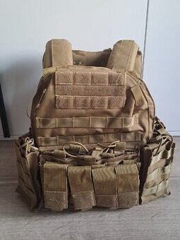 Taktická vesta Heavy Duty Delta Armory Tan



