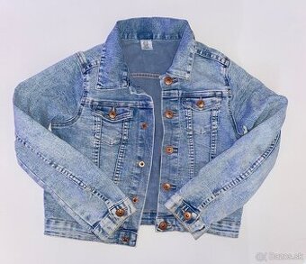 H&M riflova bunda velkost 128