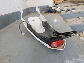 Zadný blatník + svetlo KTM exc