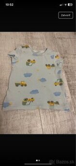 Tričko krátky rukáv, pyžamko