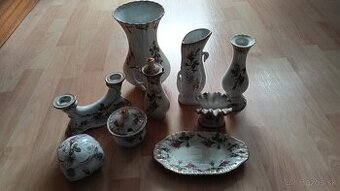 Vazicky, dozicky, svietnik, porcelánový etazer