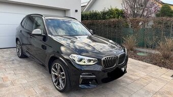 BMW X3, M40D, nejvyšší výbava, ochranná folie PPF