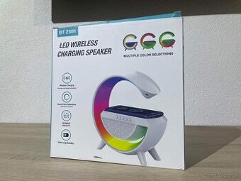 Bluetooth reproduktor s RGB LED lampou
