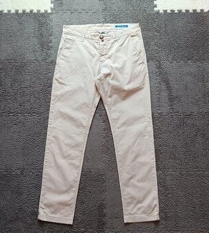 Jacob Cohën béžové plátené nohavice "Bobby" chinos W33