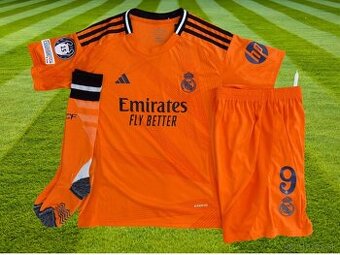 dres Mbappe Real Madrid CF oranžový
