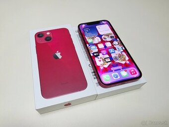 APPLE iPhone 13 mini 128GB,RED,ZDRAVIE BATERKY 100%