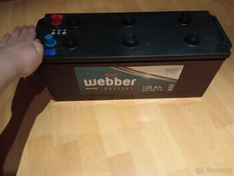 Autobatéria Webber 125Ah 740A/12V