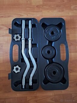 Činkový set v kufri 9 - 20 kg inSPORTline BEZ20