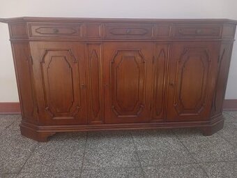 Starožitná, rustikální komoda, nábytek z masívu