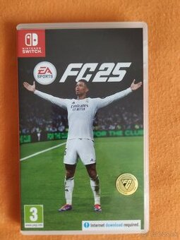 FC 25 hra na Nintendo switch