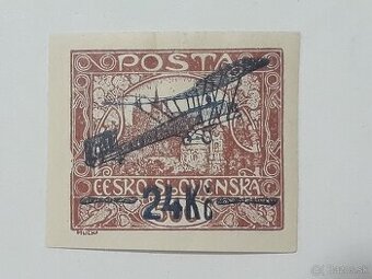 LETECKE ZNAMKY ČSR 1  HRADČANY   doskove vady