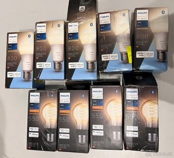 Philips Hue 800 a 550 ziarovky E27