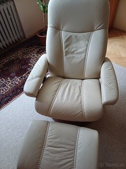 Predám biele kožené čalúnenie