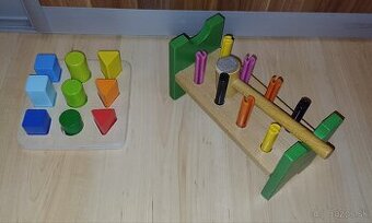 Drevené edukačné hračky