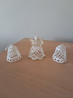 Predám háčkované vianočné ozdoby