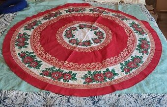 prekrásny vianočný obrus