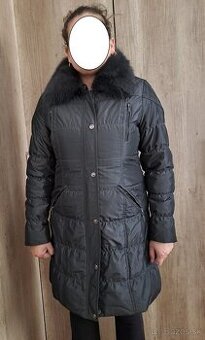 Dámska zimnú bundu zn. Steffel, s kožušinou - veľkosť 38