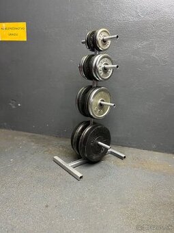 Stojan na kotúče závažie činky