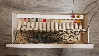 Vianočné retro svetlá