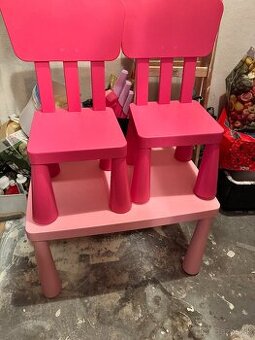 stol a stolicky ikea mammut