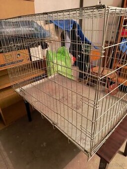 Zložiteľná klietka pre psa