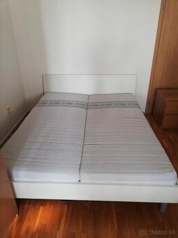 Rám postele 160x200 bieli Möbelix