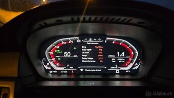 Bmw e60, e61 digitálne budíky