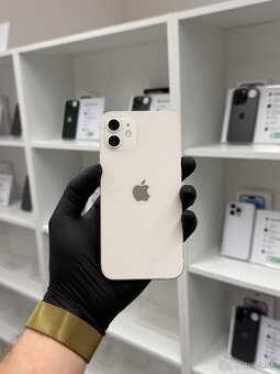ZÁRUKA 2 ROKY /  Apple iPhone 12 64GB White, 100% ZDRAVIE