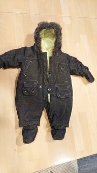 Zimná kombinéza pre novorodenca