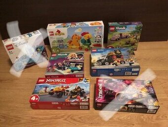 Nové LEGO mix Friends, Ninjago, Duplo, City