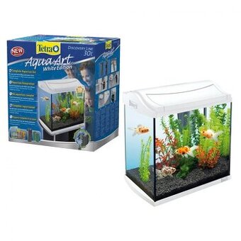 Akvárium Tetra AquaArt LED 30 l White
