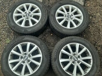 ALU DISKY 5x112 r16 obuté zimne pneu