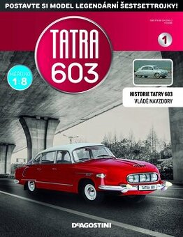 Predám jednotlivé diely skladačky DeAGOSTINI Tatra 603 1:8.