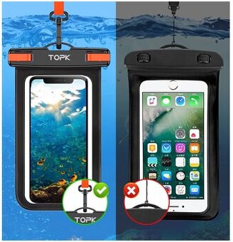 Vodeodolné púzdro pre mobil,novy