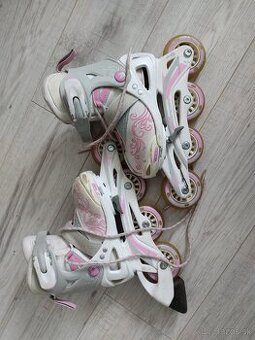 dievčenske kolieskove korčule č. 26-30