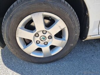 Vymenim originálne ALU disky Škoda R15 za R16 (5x112)