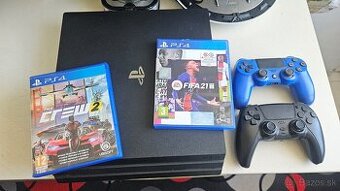 Sony Playstation 4 Pro 1TB + 2xjoypad a hry