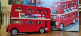 Lego 40220 ikonický Londýnsky autobus