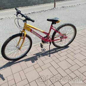 Detský dievčenský bicykel veľkosť kolies 24