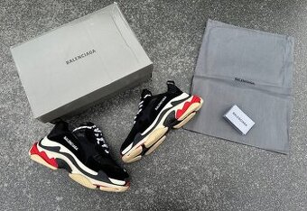 Balenciaga Triple S black tenisky komplet balenie
