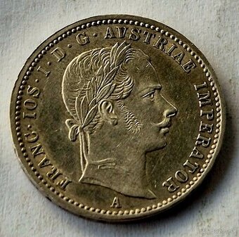 1/4 Zlatník 1858 A František Jozef I.