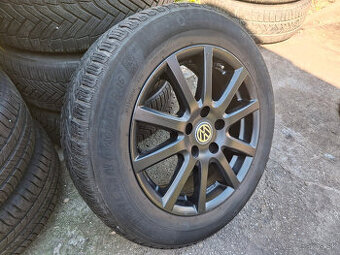 hlíníkové disky "VW a iné" 5x112 16" pneu zimné 205/60 r1