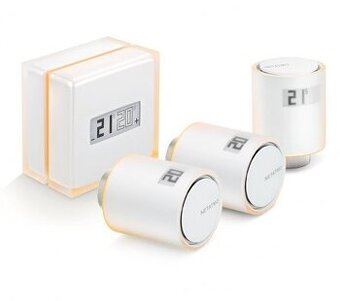 NETATMO KOMPLET: 9x Termostatická hlavica + Termostat s Relé