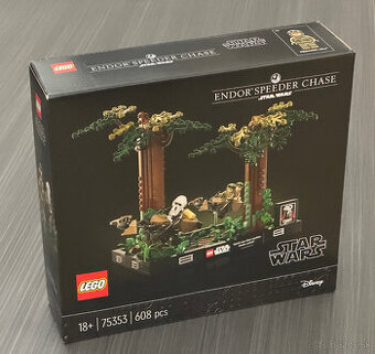 LEGO Star Wars 75353 - Endor Speeder Chase Diorama