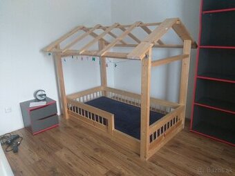 Detská postielka, domčeková postiela - 1