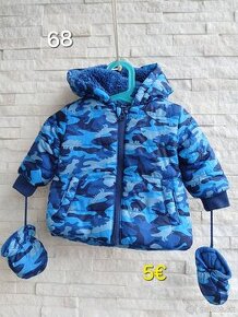 Chlapcenska zimna bunda 68 - dva druhy