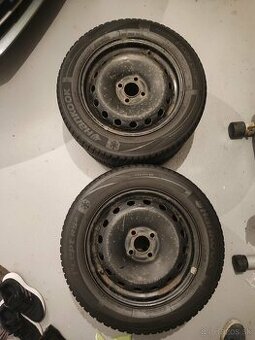 4x disk + zimne pneu 185/60 r15